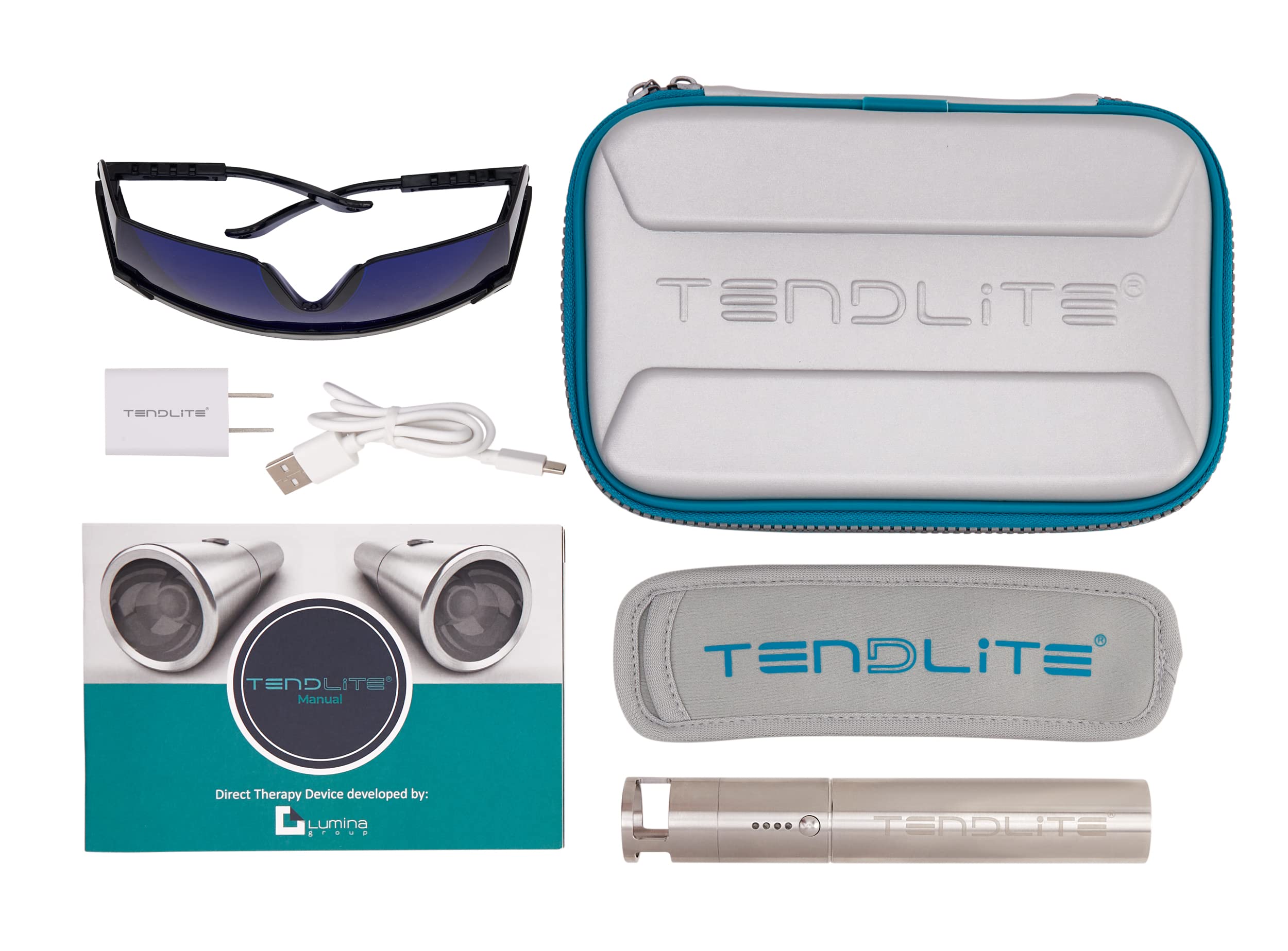 SHINE Tendlite Pro primer plano de LEDs 660nm y 850nm que muestran potencia