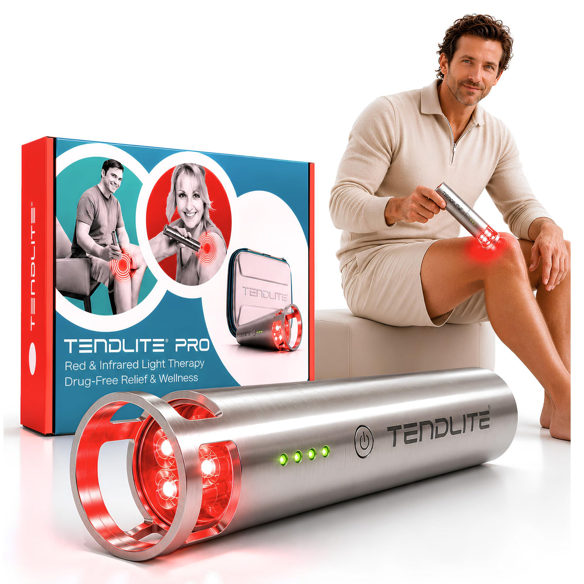 SHINE Tendlite Pro vista frontal mostrando diseño profesional y portabilidad