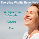 SHIZAM ingredientes clave CoQ10 y magnesio visibles para soporte antioxidante