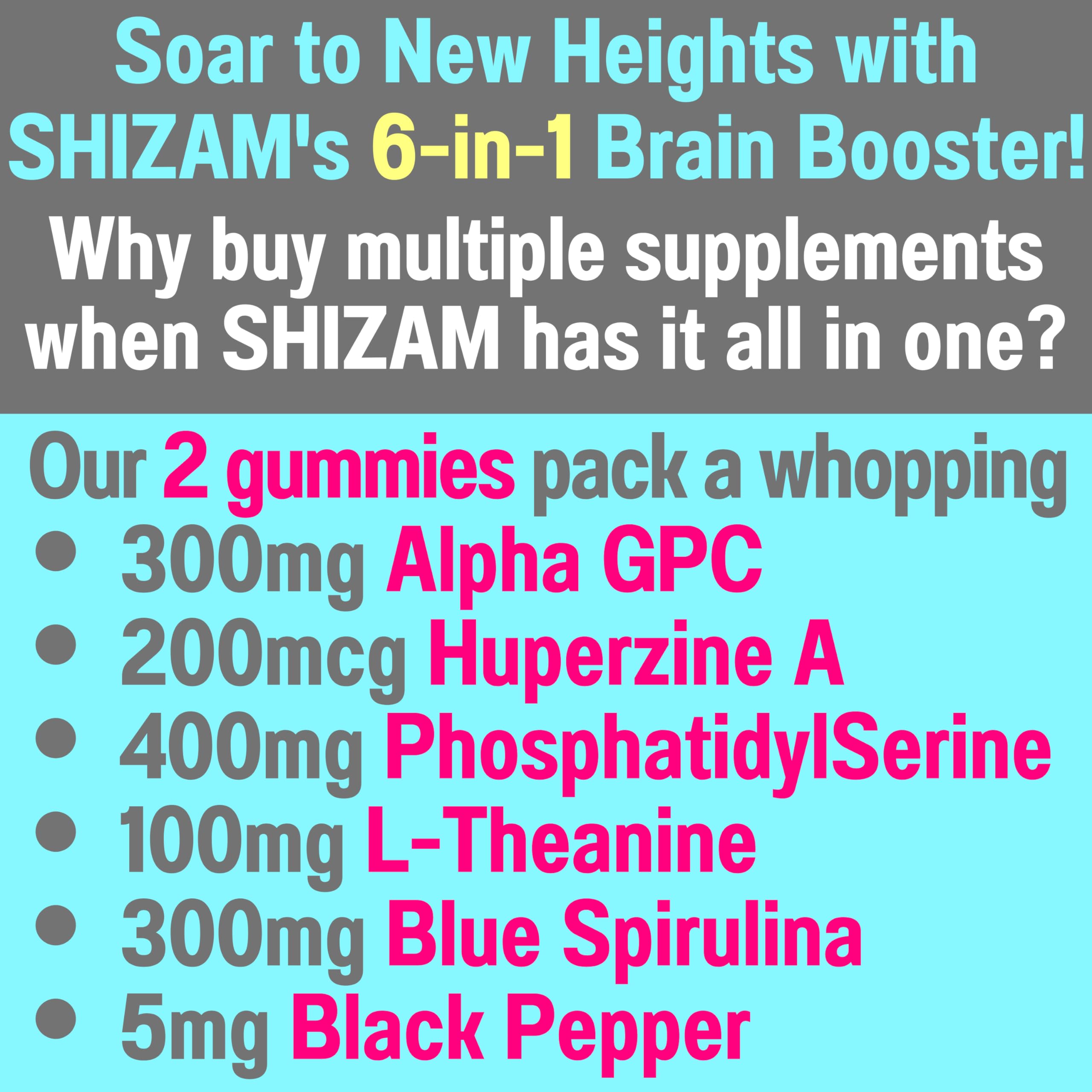SHIZAM primer plano textura de gominola para apetito y conveniencia