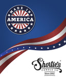 Shortie's Candle Company etiqueta con ingredientes naturales y aceites esenciales