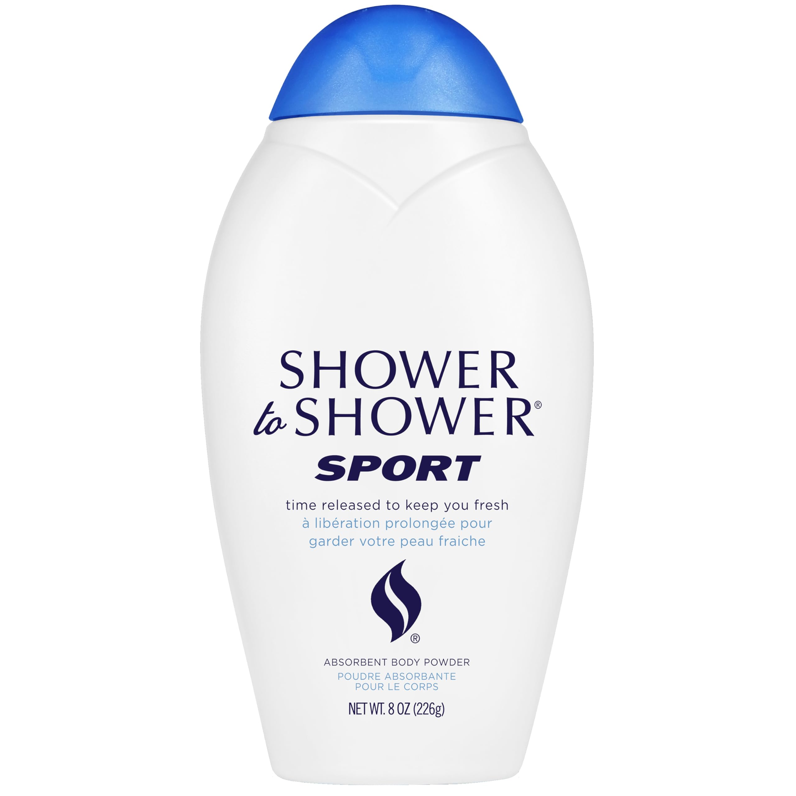 Shower To Shower textura del polvo en mano absorción rápida y suave