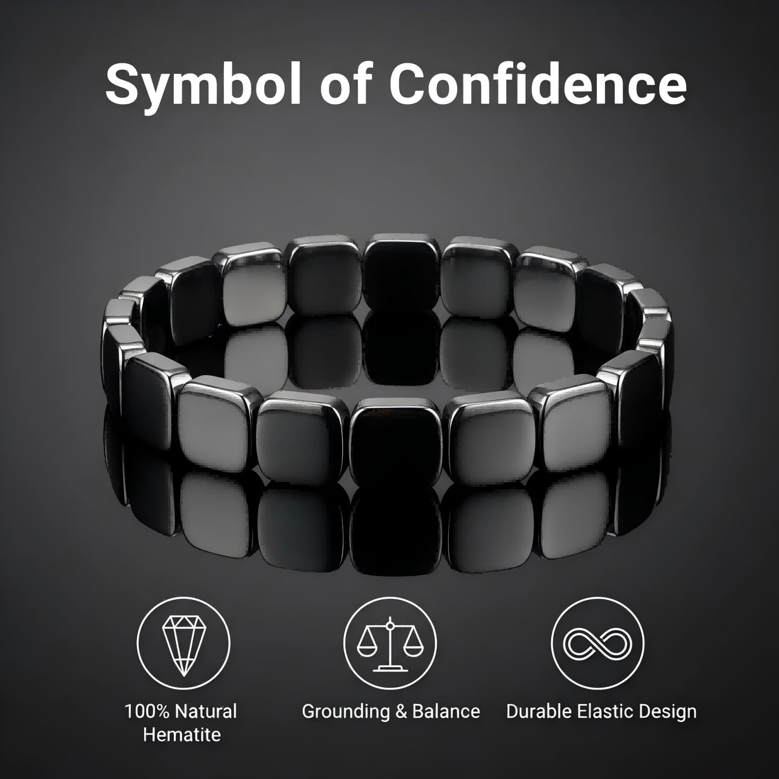 Shrandi pulseras combinadas con cuero y metal, look en capas atractivo
