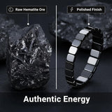 Shrandi pulsera junto a regla para comparar tamaño, referencia clara
