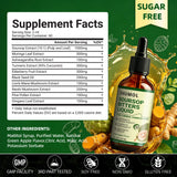 Shumol detalle de la etiqueta con lista de ingredientes y beneficios