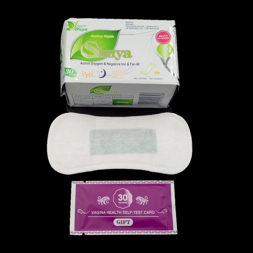 SHUYA vista superior del protector sin alas, diseño discreto y delgado