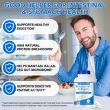 shwdppmy suplemento junto a plato proteico para apoyo digestivo