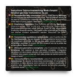 Siberian Green resina mezclada en batido tibio, integración sencilla en alimentos