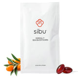 sibu sachet frontal mostrando diseño y dosis para 30 días