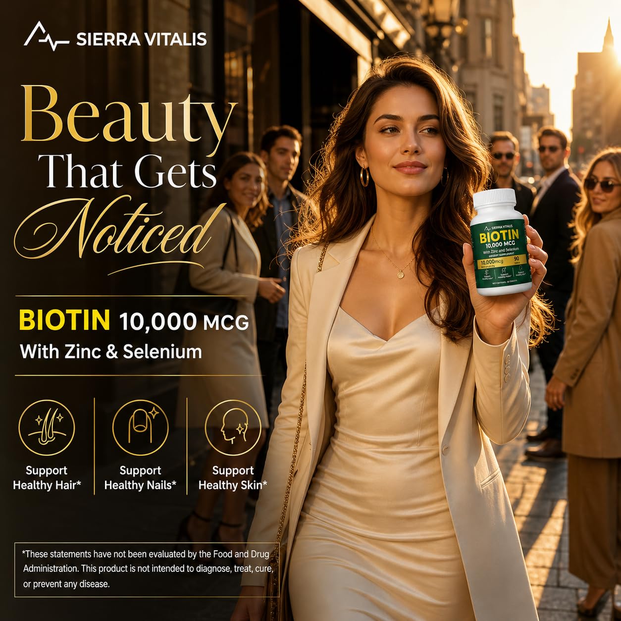 SIERRA VITALIS etiqueta con ingredientes visibles y datos de nutrientes
