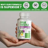 SigmaBiotics combinación de cardo mariano y cúrcuma para apoyo
