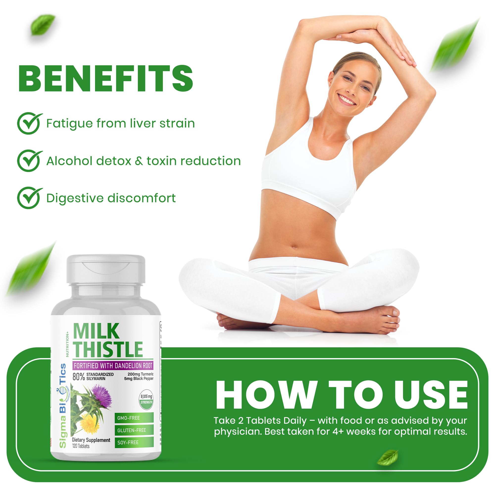 SigmaBiotics producto en cocina sugiriendo uso con estilo de vida saludable