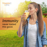 SIGNIFY NATURE vaso efervescente en oficina, bebida refrescante y conveniente