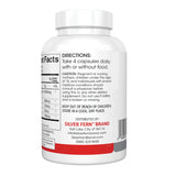 Silver Fern Cleanse frascos abiertos con cápsulas, accesibilidad diaria