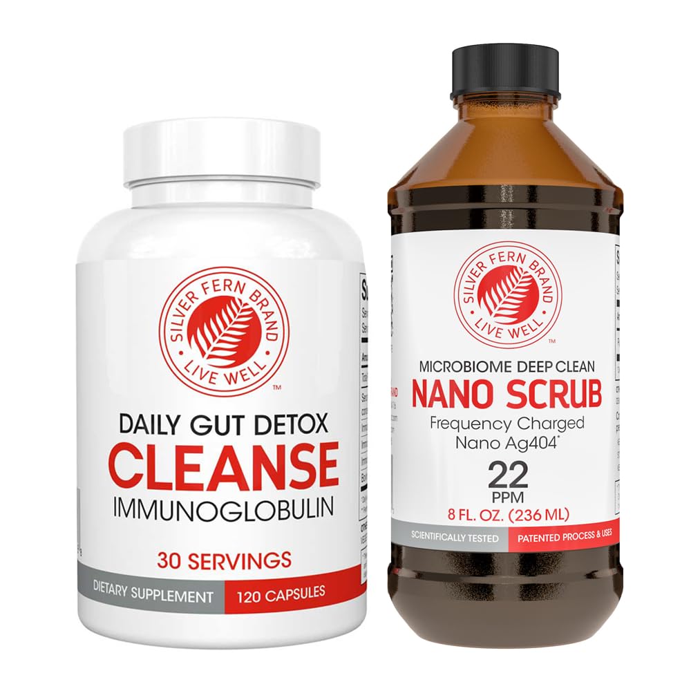 Silver Fern frontal del kit mostrando envases y beneficios visibles