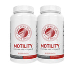 Silver Fern motility etiqueta informativa con ingredientes y dosificación