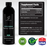 SilverCeuticals textura de la solución clara que sugiere pureza