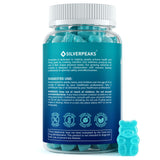 SILVERPEAKS gomitas en mano indicando dosis diaria conveniente