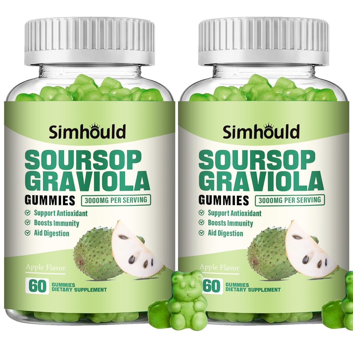 Simhould envase frontal con diseño claro y beneficios visibles