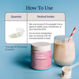 Simple Promise incorporado en batido de desayuno, opción práctica diaria