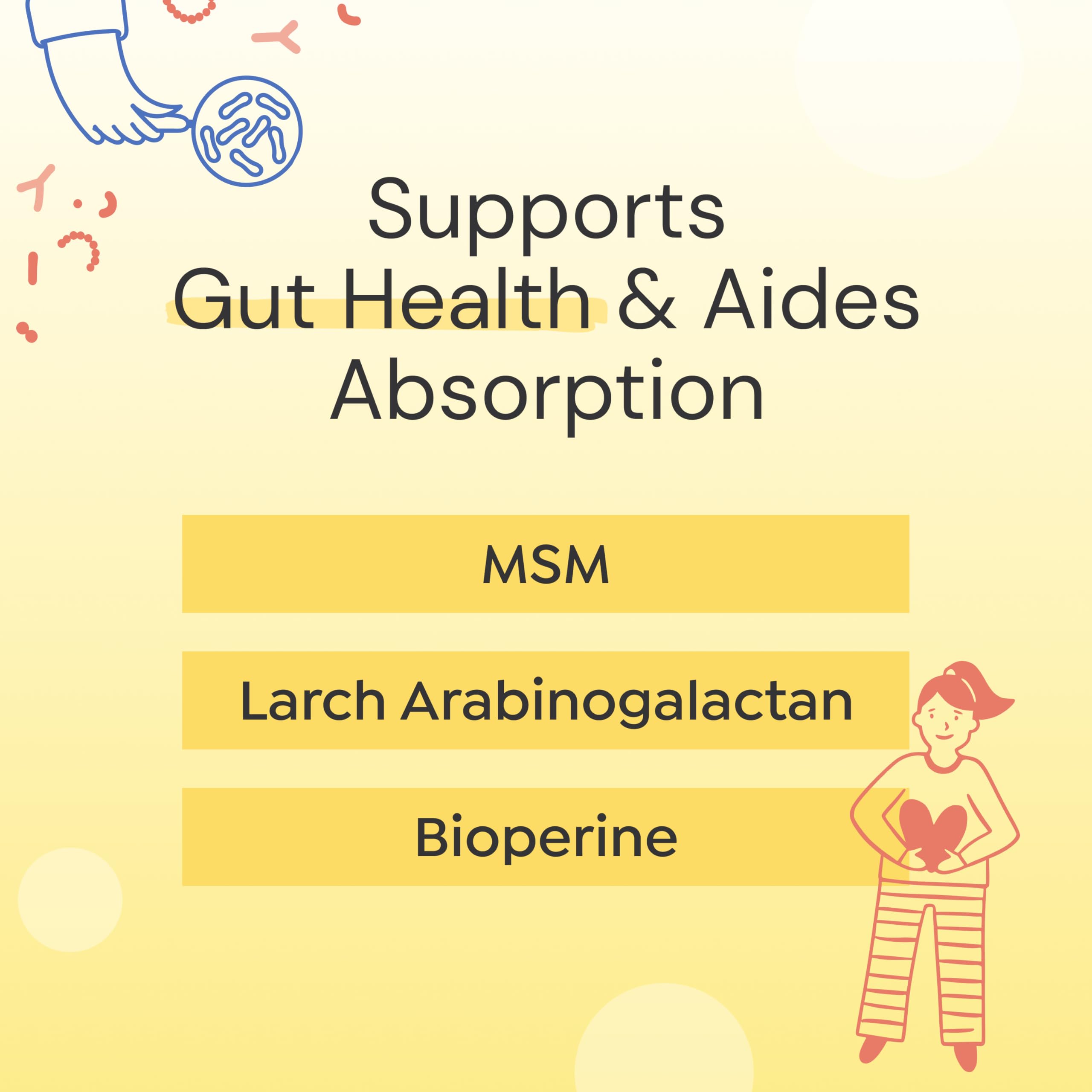 Simple Spectrum etiqueta con información nutricional clara y transparente