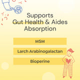 Simple Spectrum etiqueta con información nutricional clara y transparente