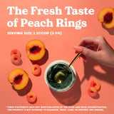 Simply Blossom vaso preparado sabor Peach Rings listo para beber y disfrutar