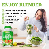 Simply Nature's Pledge etiqueta con lista de ingredientes y uso recomendado