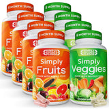 Simply Nature's Pledge envase frontal mostrando 720 cápsulas y beneficio de suministro prolongado
