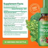 Simply Nature's Pledge gotas textura y color que evidencian origen vegetal