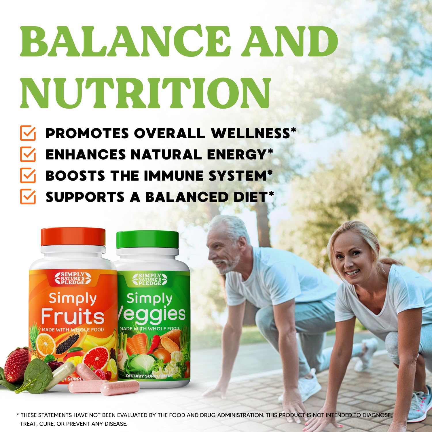 Simply Nature's Pledge producto en rutina matutina para aporte de nutrientes
