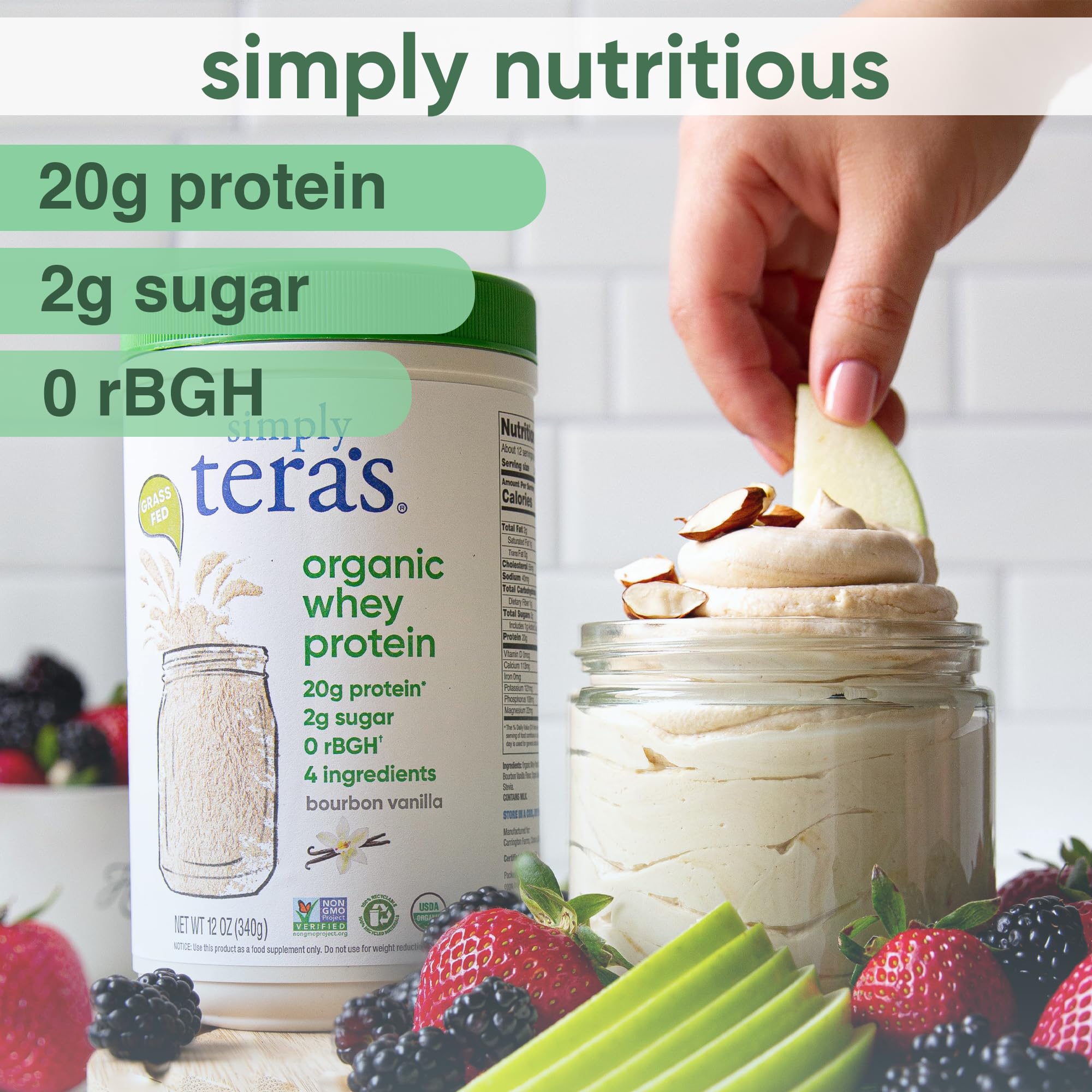 simply tera's vainilla Bourbon natural como ingrediente para sabor auténtico