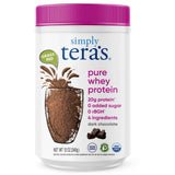 simply tera's envase frontal mostrando etiqueta limpia y beneficio de 20 g proteína