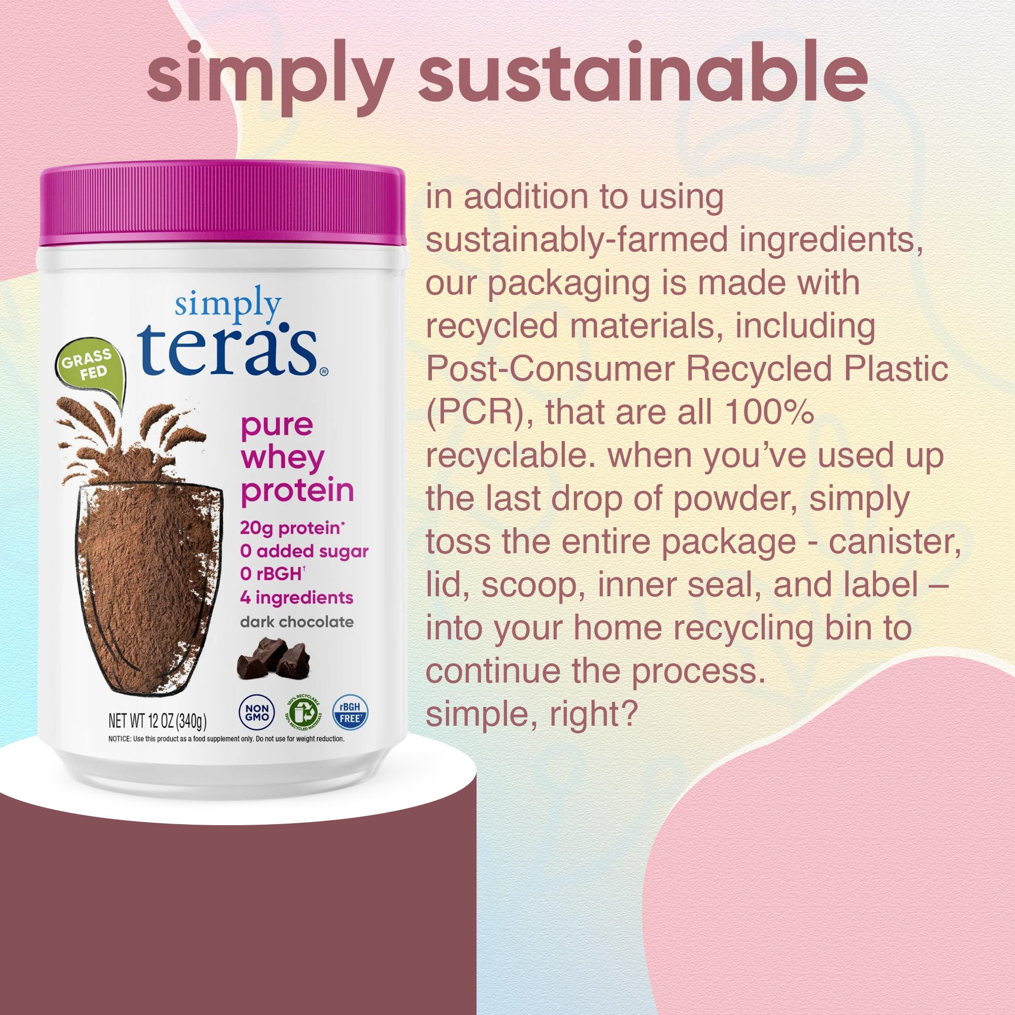 simply tera's desayuno con pancakes enriquecidos con proteína para energía diaria