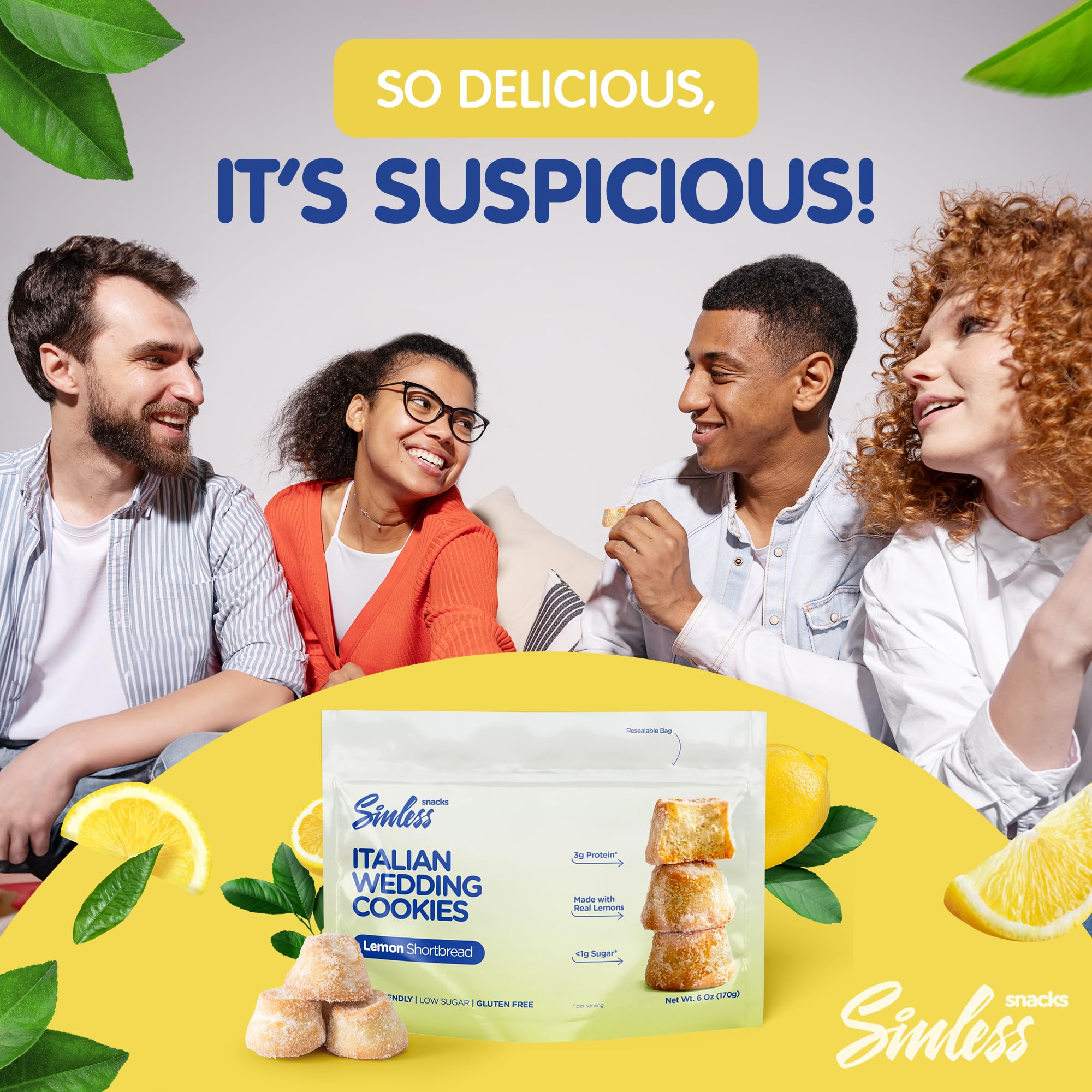 Sinless Snacks etiqueta nutricional en detalle para verificar macros y azúcares