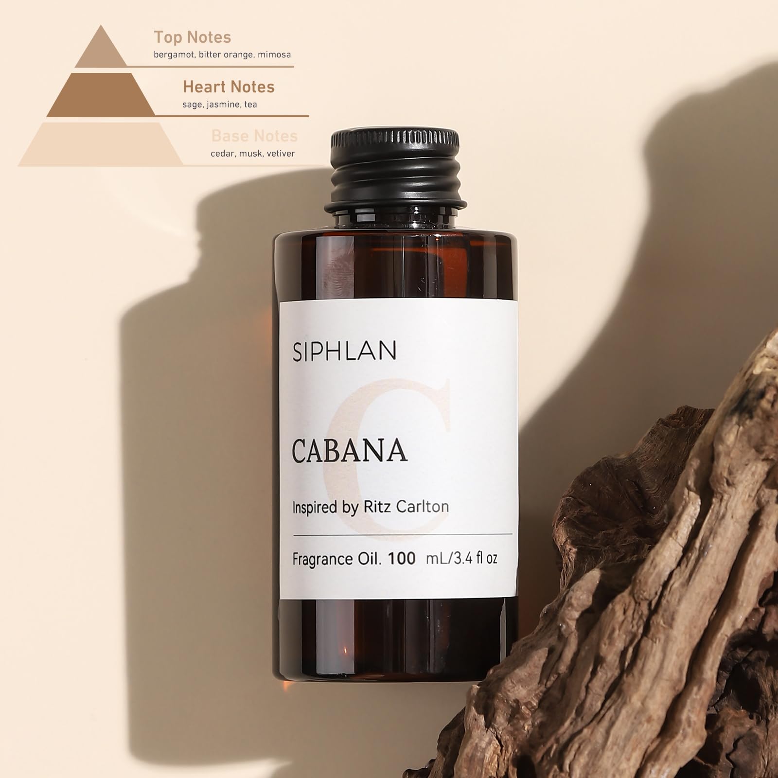 SIPHLAN Cabana Ritzy gota de aceite mostrando textura pura y concentración