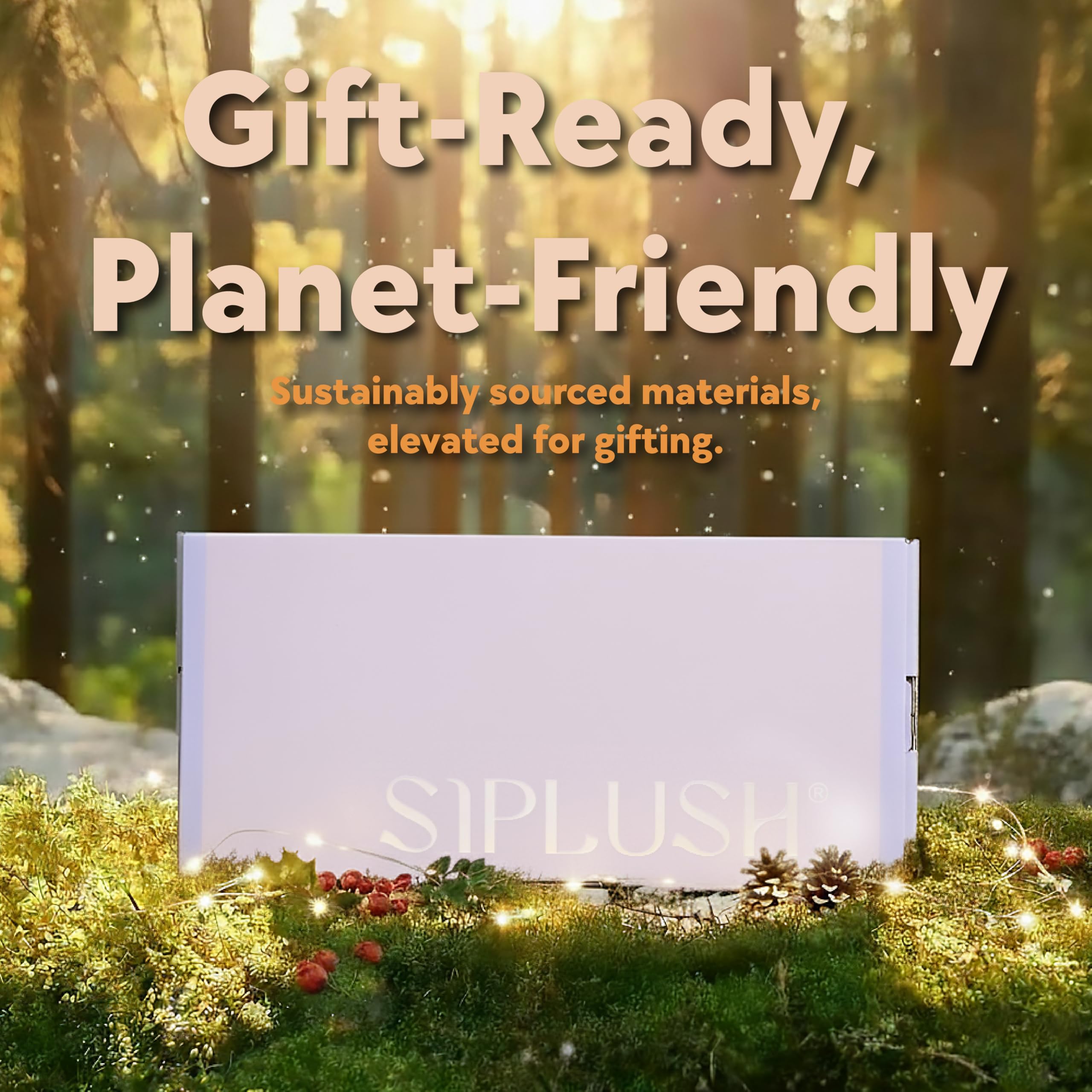 SIPLUSH en encimera de cocina estilo lifestyle, lista para el día