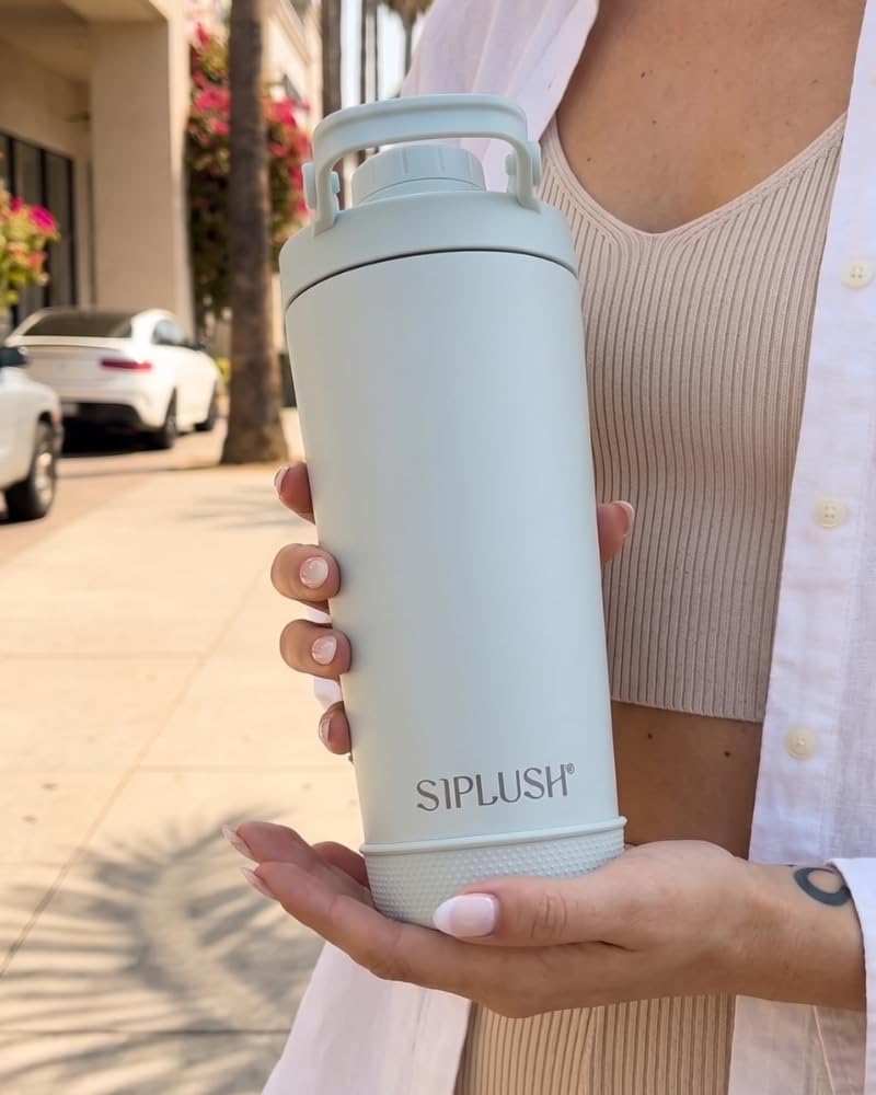 SIPLUSH tapa con cierre de dos pasos que previene fugas
