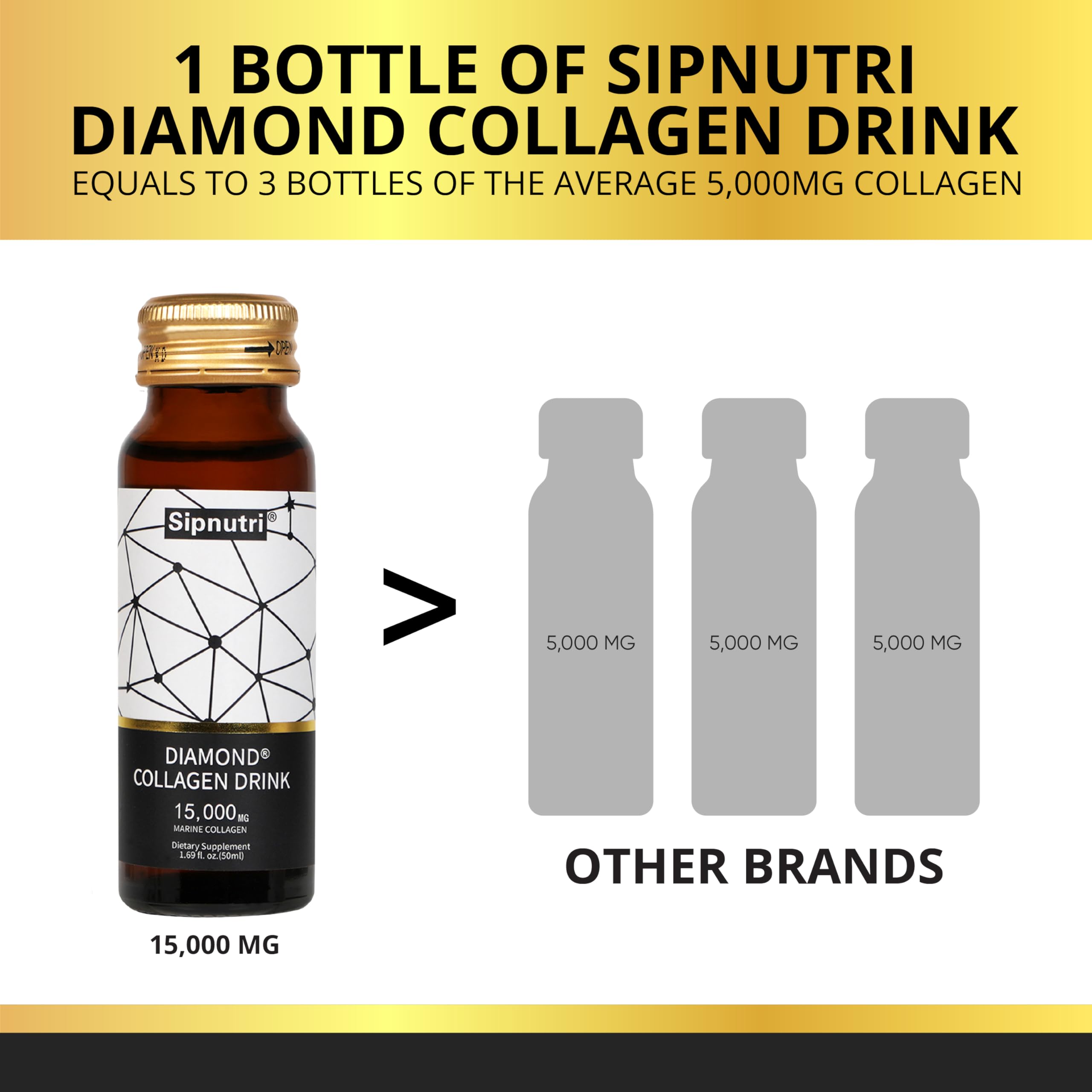 Sipnutri botella sostenida en mano, compara tamaño y portabilidad