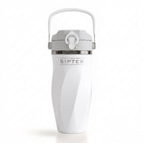 Sipter frontal del vaso 26oz mostrando diseño elegante y capacidad, ideal para transportar