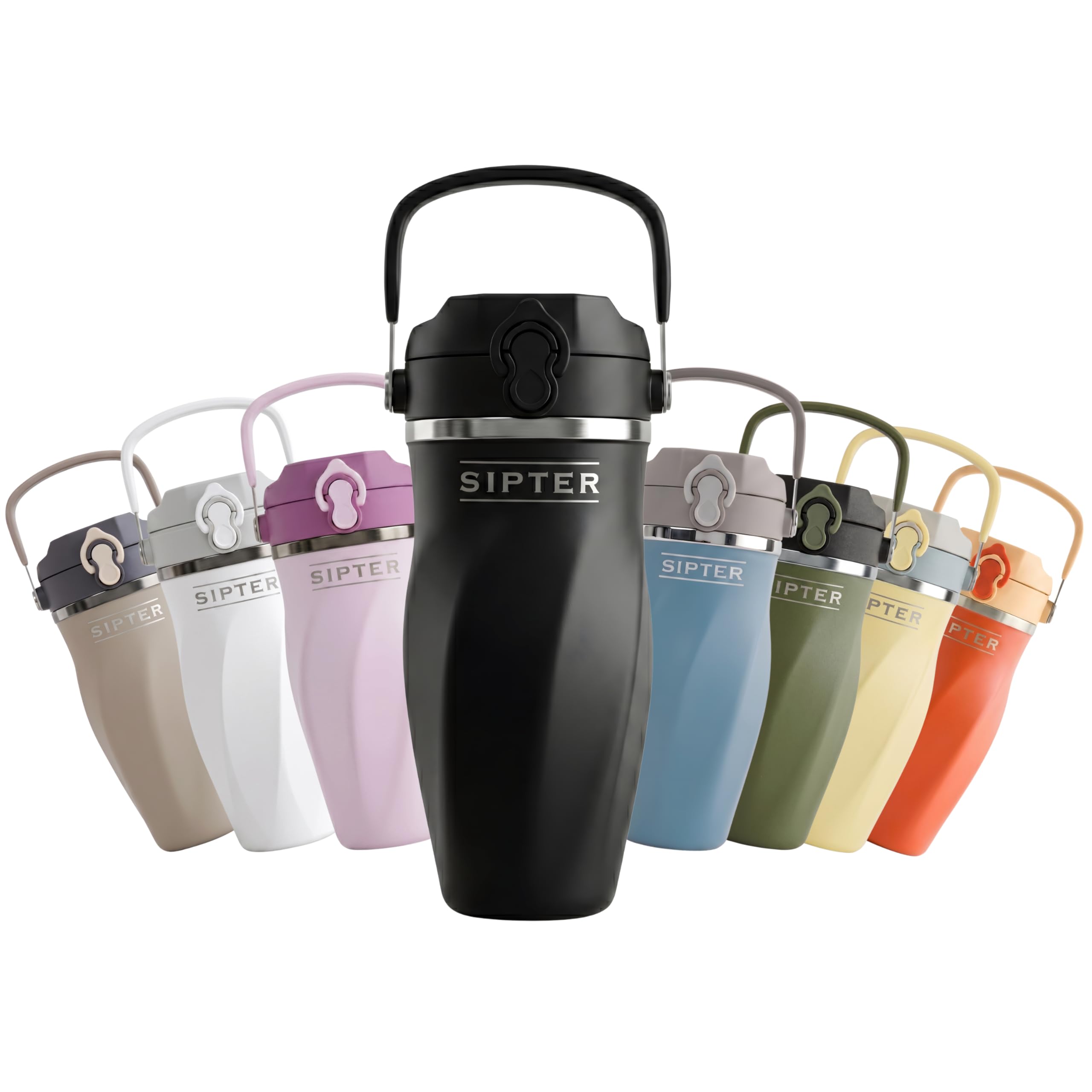 Sipter Onyx Prime siendo enjuagado demostrando limpieza rápida