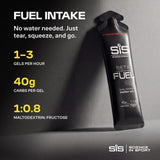 Science in Sport gel en mano listo para consumir durante el entrenamiento