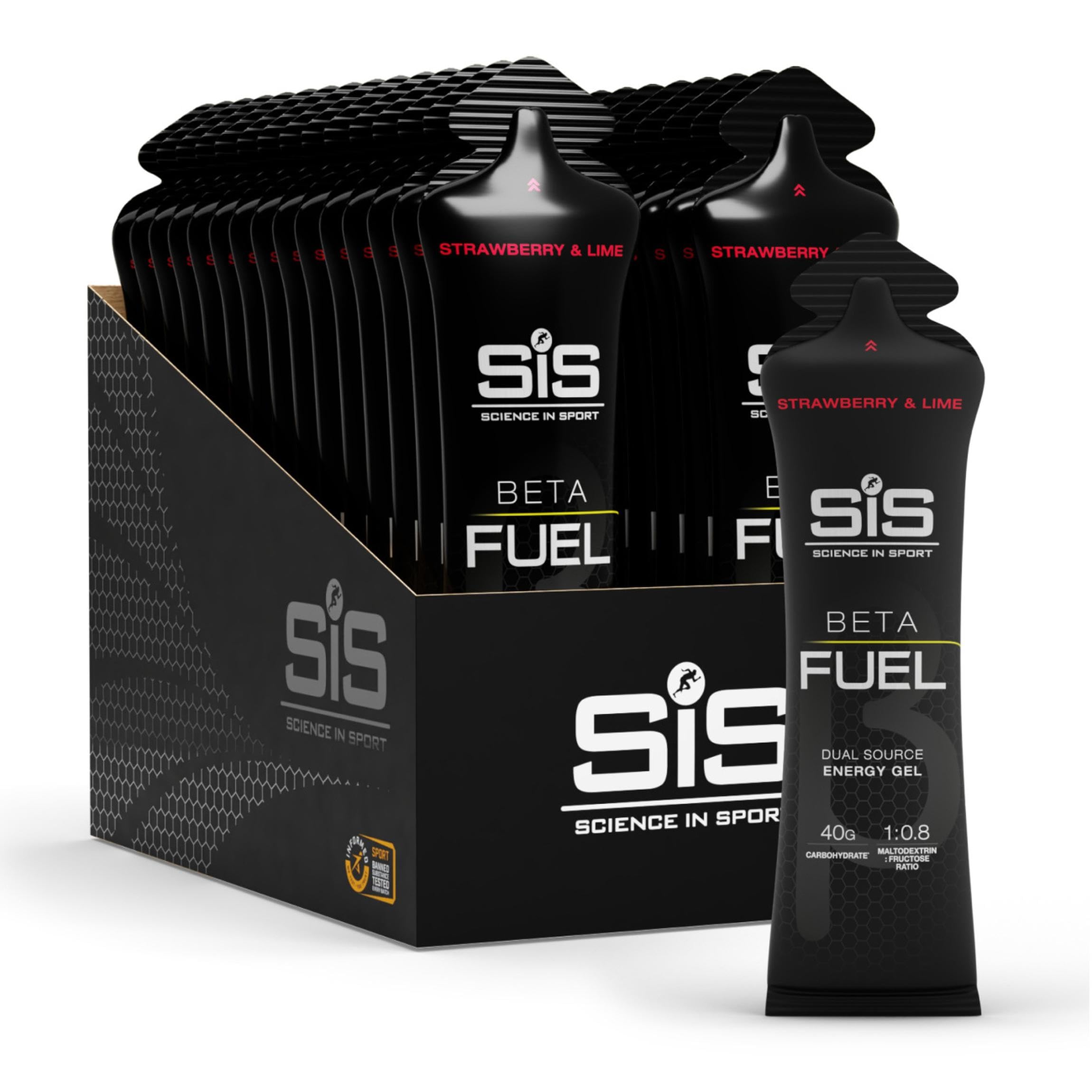 Science in Sport bote del pack 30 unidades mostrando el diseño y conveniencia