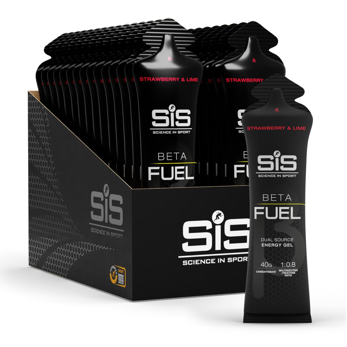 Science in Sport bote del pack 30 unidades mostrando el diseño y conveniencia
