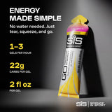 Science in Sport gel en mano para comparar tamaño y portabilidad en carrera