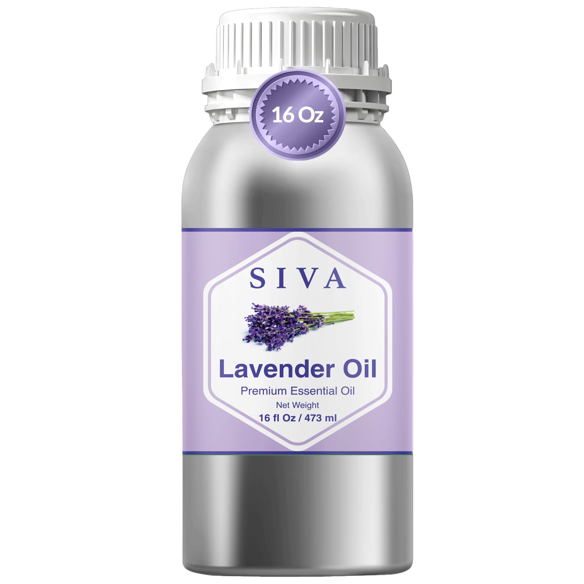 SIVA ORGANICS botella frontal mostrando capacidad y etiqueta clara