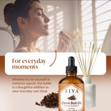 SIVA ORGANICS etiqueta detallada mostrando ingredientes y uso