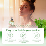 SIVA ORGANICS sales de baño con aceite de menta, baño personalizado