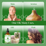 SIVA ORGANICS mezcla roll-on casera con aceite de menta, aroma portátil