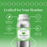 Siva Tea Tree gota y textura del aceite para mezclas DIY seguras